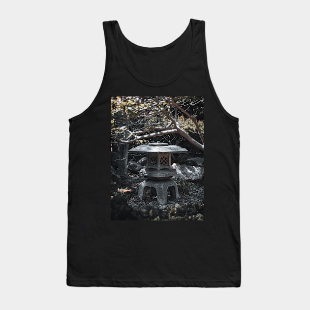 Photography of a Toro Japanese Lantern Garden V3 Tank Top by Family journey with God